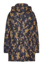 Load image into Gallery viewer, ilse jcobsen peppy07p padded coat in blue/beige print