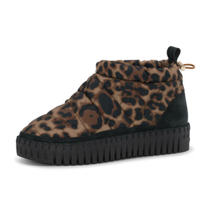 ilse jacobsen tulip padded boots leopard print black sole