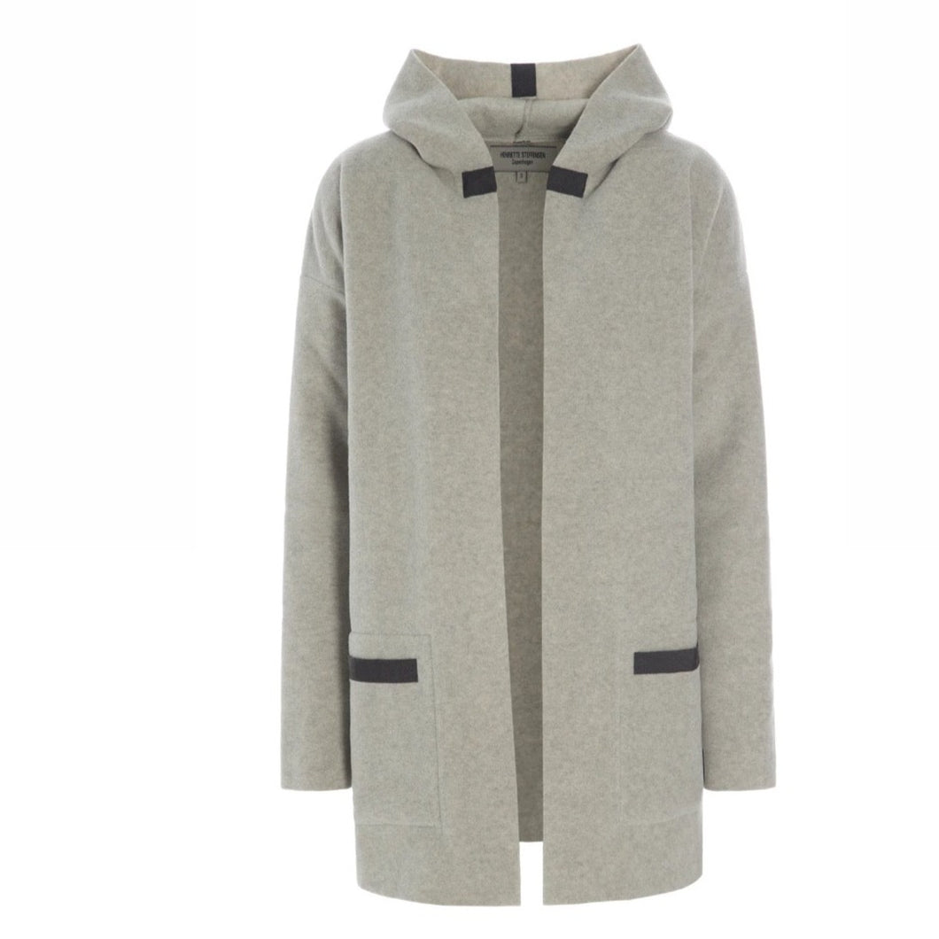 HENRIETTE STEFFENSEN Fleece Cardigan with Hood (7118)