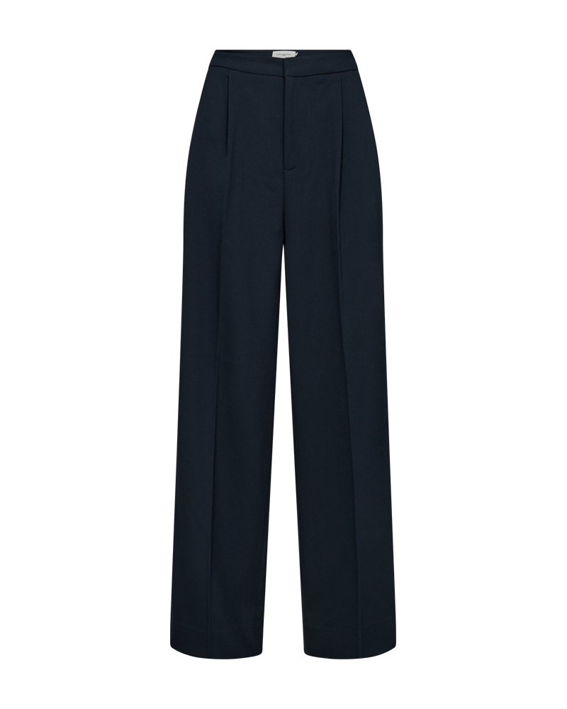 COPENHAGEN MUSE Wide Leg Tailor Pants Navy
