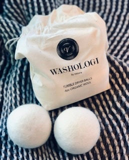 WASHOLOGI by Viktoria Organic Tumble Dryer Balls (4piece)