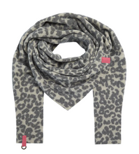 Load image into Gallery viewer, HENRIETTE STEFFENSEN Leopard Print Triangle Scarf (4051p)