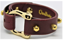Load image into Gallery viewer, UNA BURKE LEATHER Horseshoe Bracelet