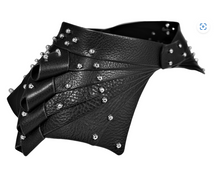 Load image into Gallery viewer, UNA BURKE LEATHER Overlap Cinch Belt