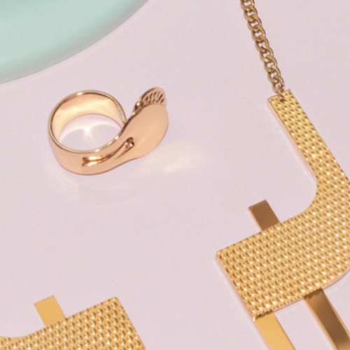 ALESSI Venusia Trama Ring