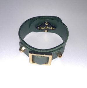 UNA BURKE LEATHER Square Slider Bracelet