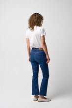 Load image into Gallery viewer, PIESZAK Jelena SWAN Kick Flare Dark Japan Blue