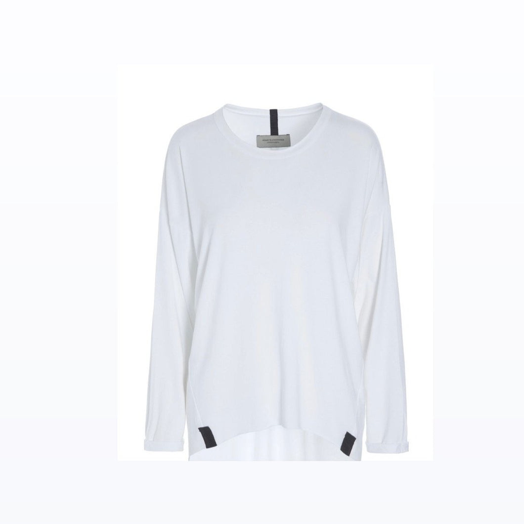 HENRIETTE STEFFENSEN Long Sleeve Jersey Top (96051)