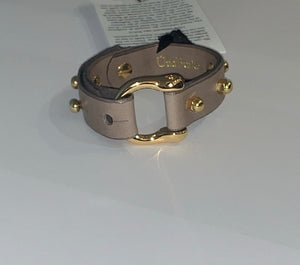 UNA BURKE LEATHER Horseshoe Bracelet