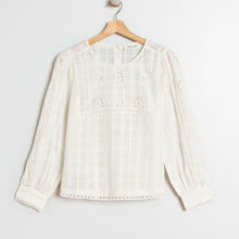 Load image into Gallery viewer, INDI &amp; COLD Openwork Sleeve Shirt (AD361)